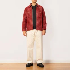 Wide Taper Jean - Ecru