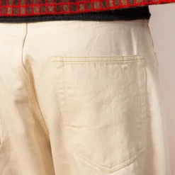 Wide Taper Jean - Ecru