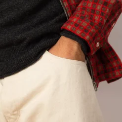 Wide Taper Jean - Ecru