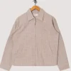 Windcheater Jacket - Ecru/Sand