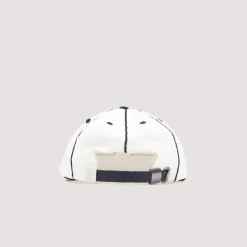 Wool Flannel 8 Panel Hat - Natural