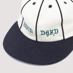 Wool Flannel 8 Panel Hat - Natural