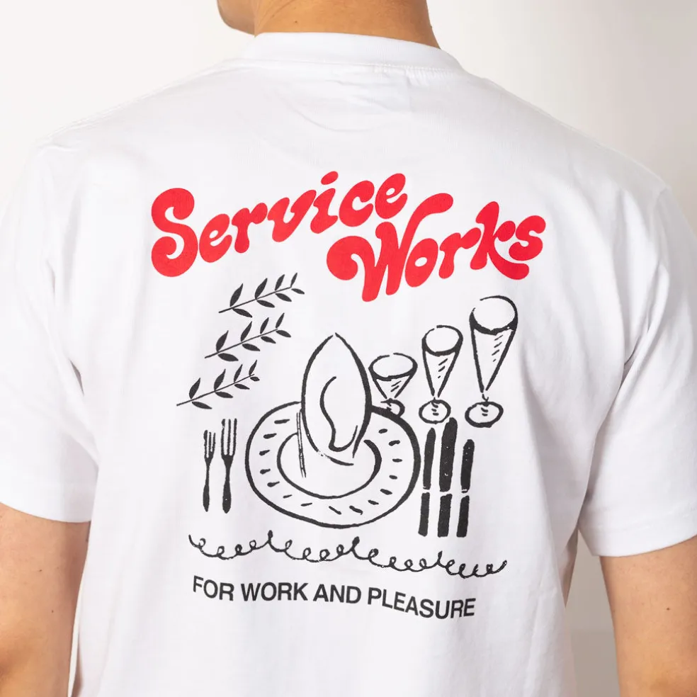 Work + Pleasure Tee - White