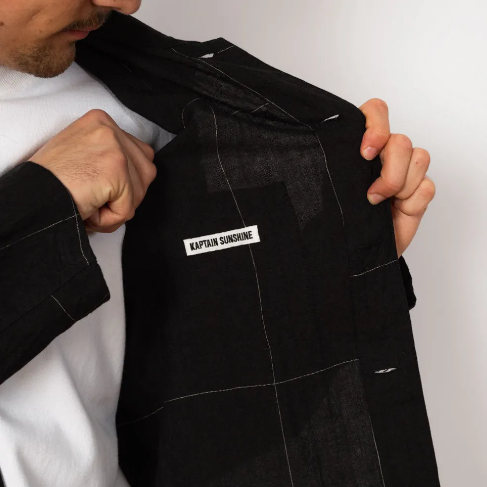 Work Shirt Jacket - Black Window Pane