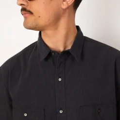 Work S/S Shirt - Top Charcoal