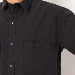 Work S/S Shirt - Top Charcoal