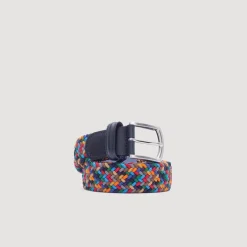 Woven Belt - Blue / Green Multi
