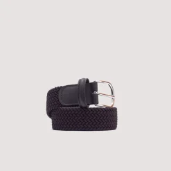Woven Belt - Dark Brown