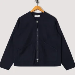 Zip Liner Jacket - Navy