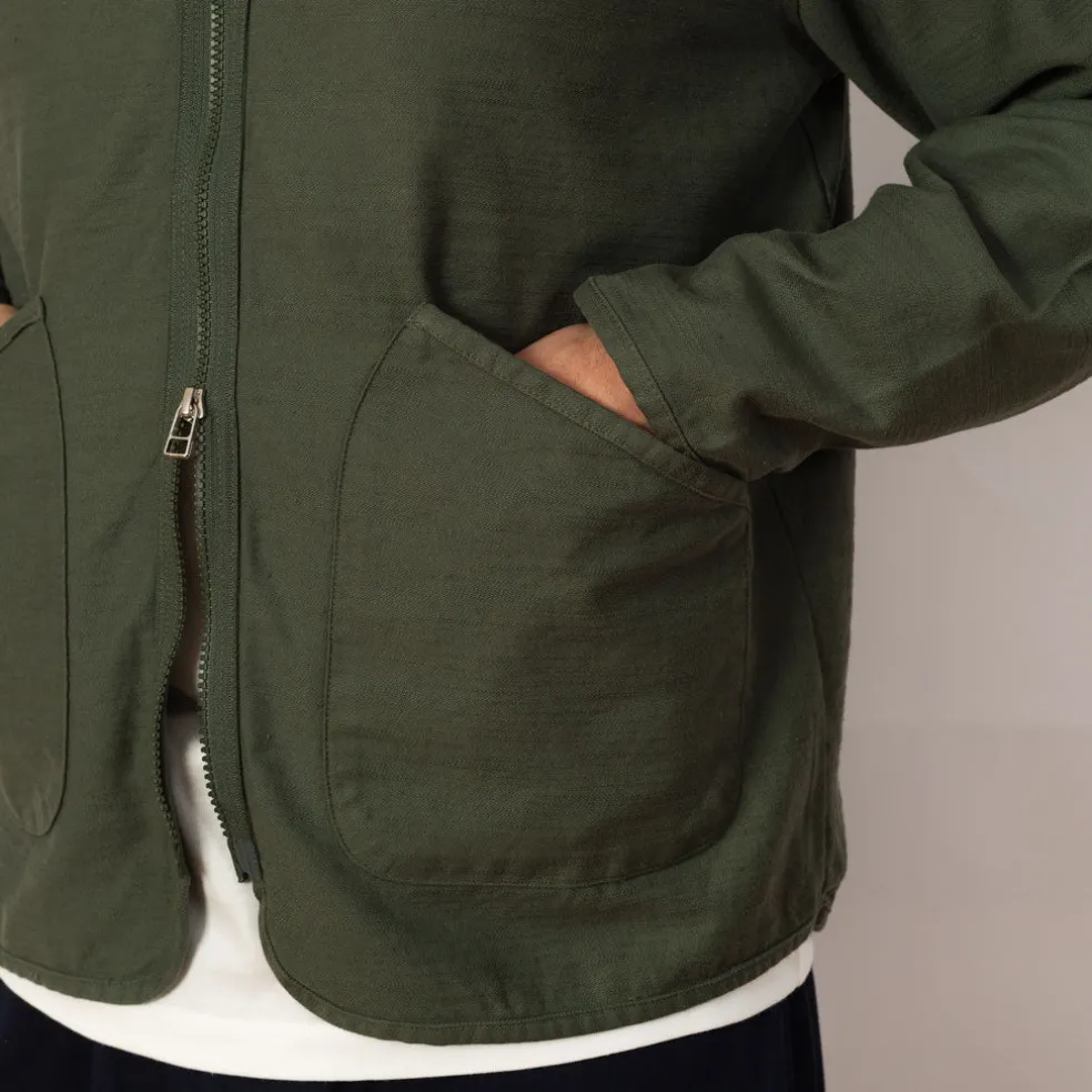 Zip Liner Jacket - Olive