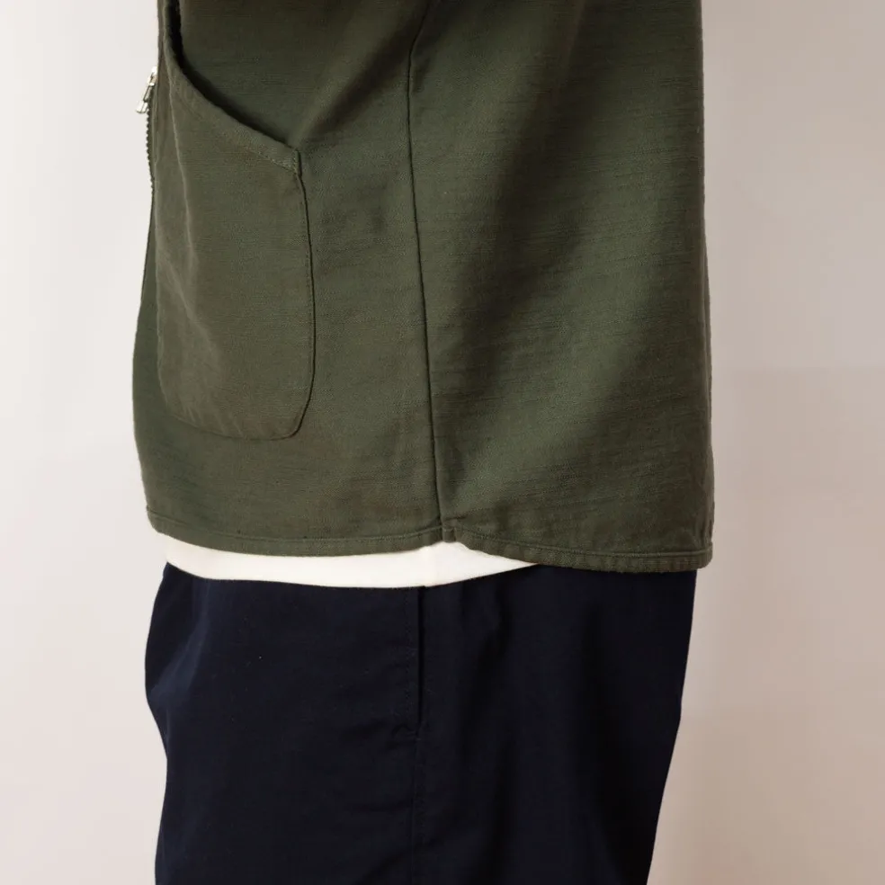 Zip Liner Jacket - Olive