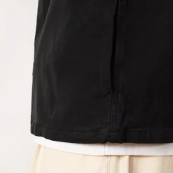 Zip Shirt - Washed Black Duck